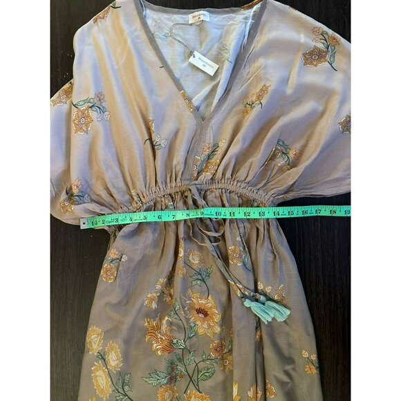 NWT World Market Floral Maxi Dress Size S/M - Picture 8 of 9